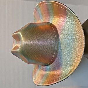 (NWT) IRIDESCENT COWGIRL HAT